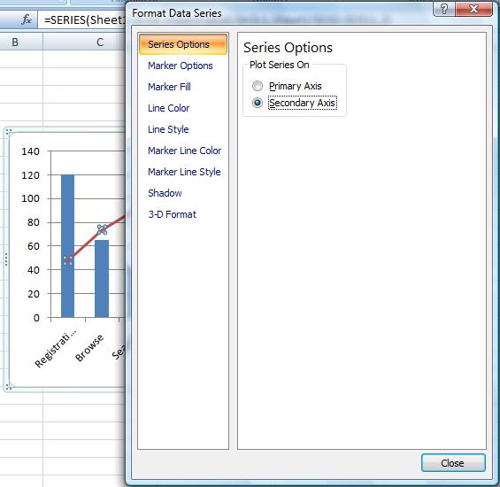 excel pareto chart secondary axes Excel Pareto Chart Secondary Axes