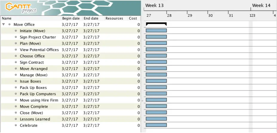 project plan example